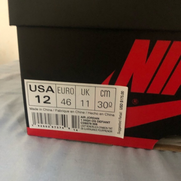 ❌❌❌Sold ❌❌❌Jordan 1 NYC TO PARIS - Picture 6 of 7